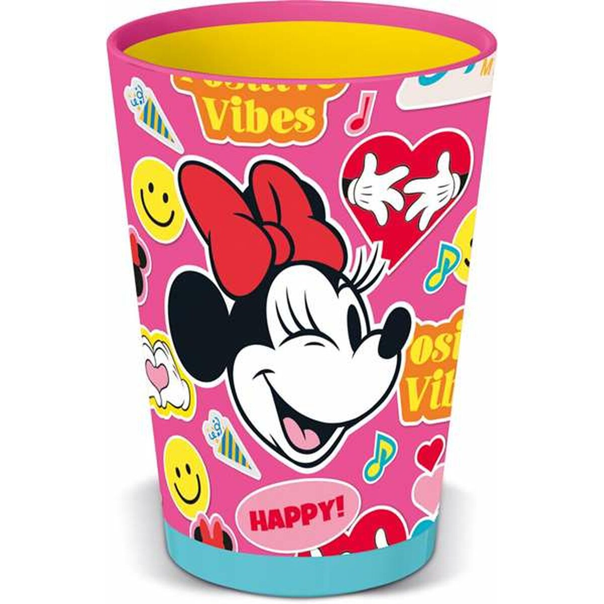 Stiklas Minnie Mouse Flower Power 470 ml Plastmasinis
